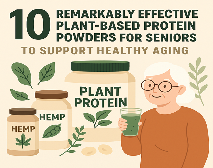10 Remarkably Effective Plant-Based Protein Powders for Seniors to Support Healthy Aging